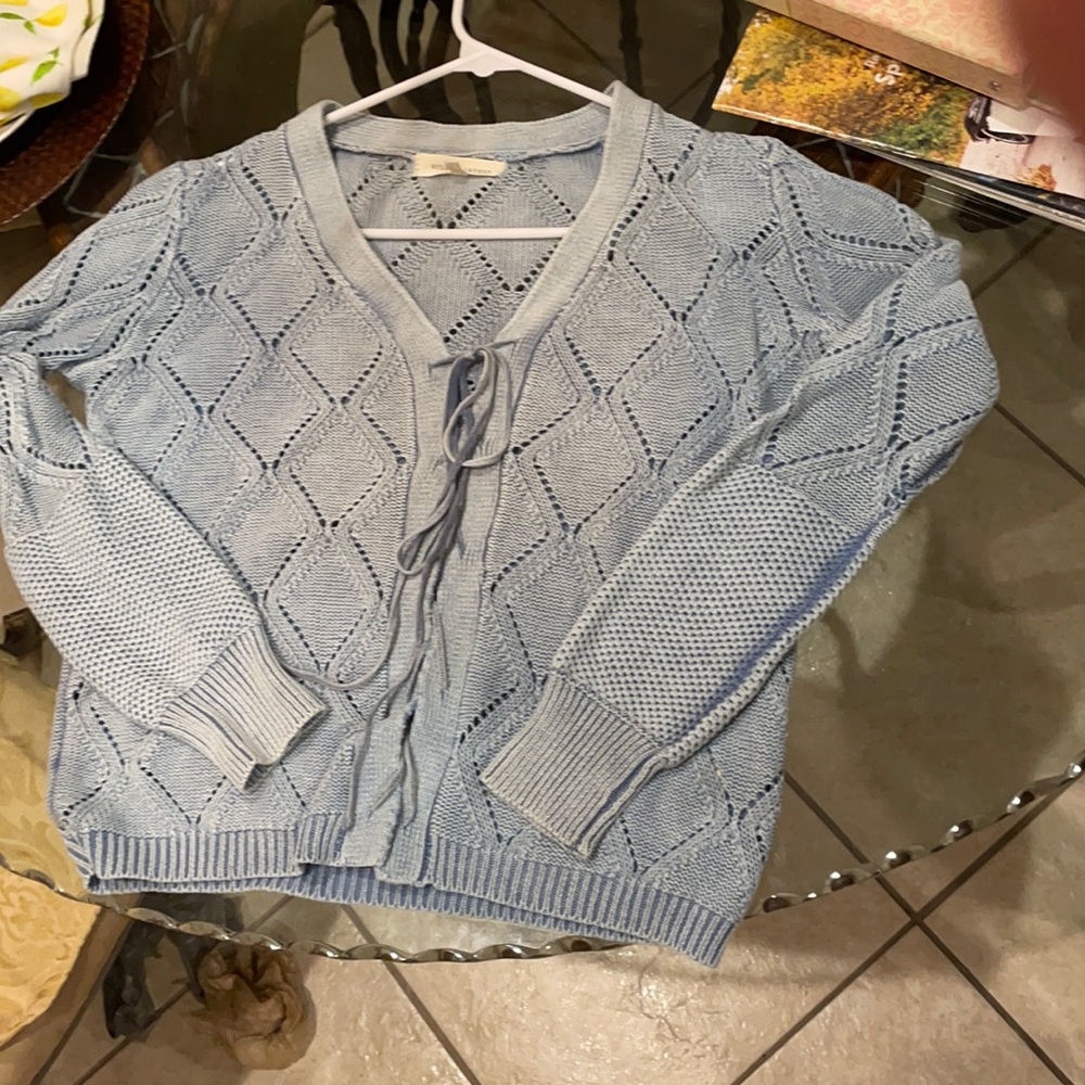 Light blue sweater